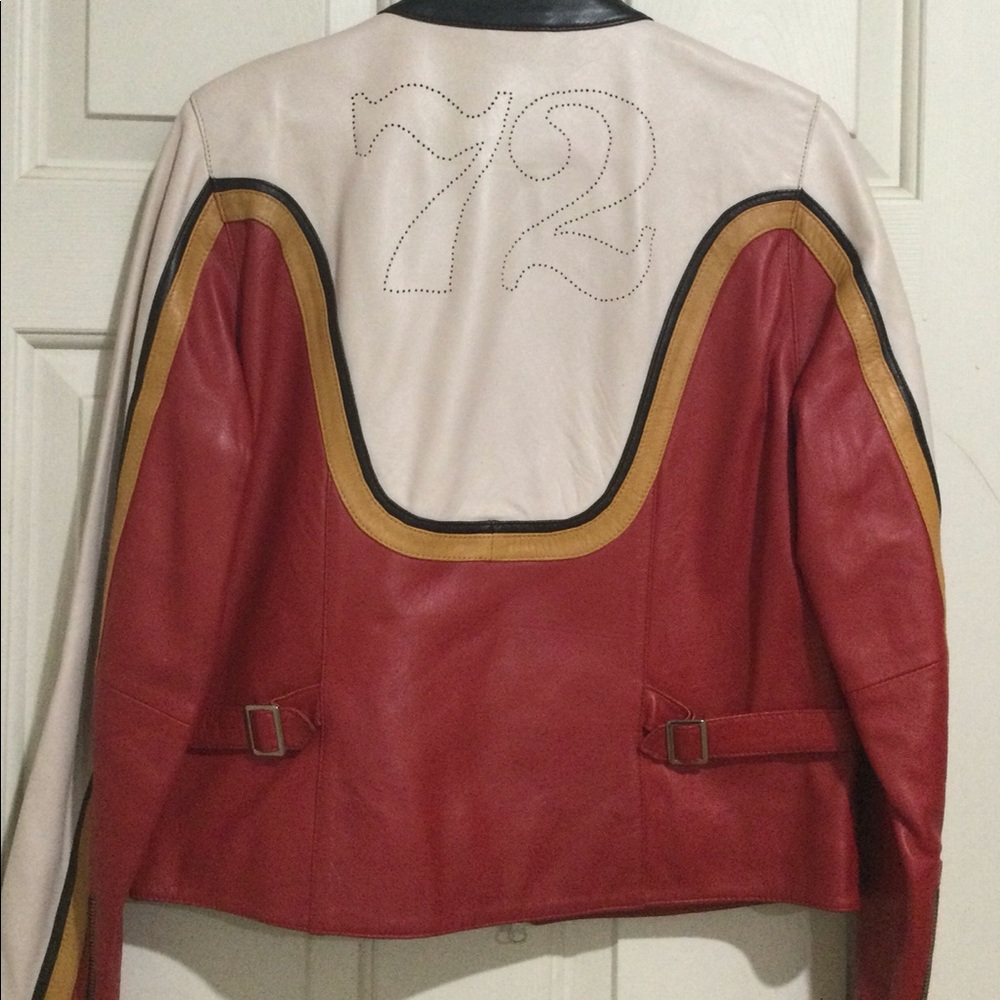 Vintage Nike Leather Motorcycle Jacket - Picture 3 of 7